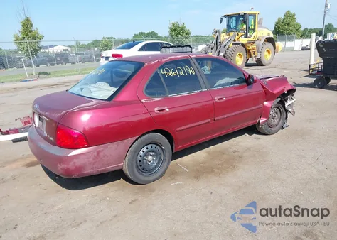 2004 Nissan Sentra 1.8S из США, поврежденный, VIN 3N1CB51D94L915690